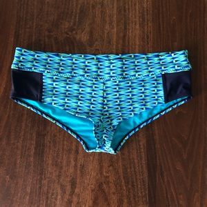 Athleta Boyshort Swim Bottoms Women’s M